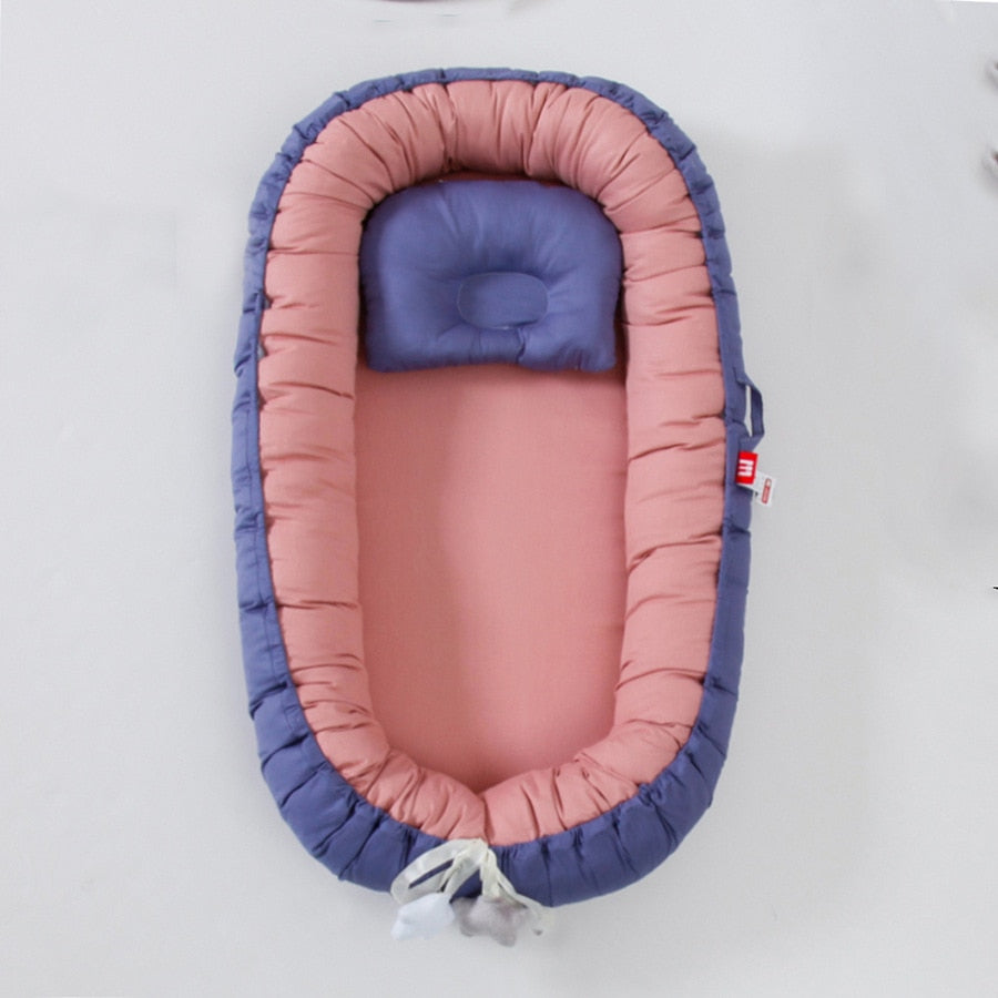 Newborn Sleeping Nest Bed Newborn Sleeping Nest Bed Baby Bubble Store pink blue 
