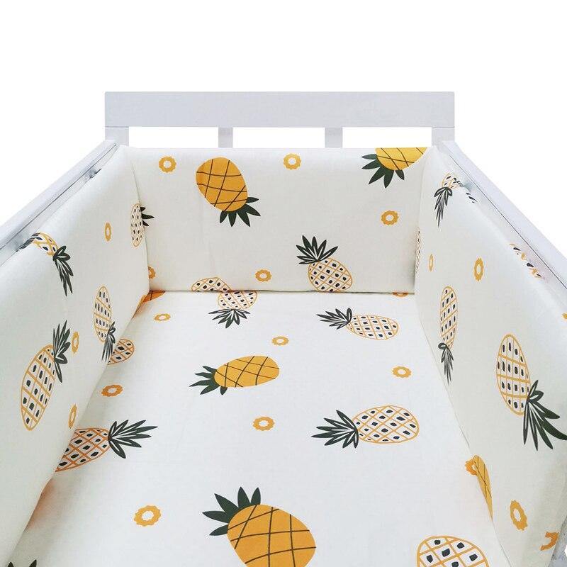 Nordic™ Baby Bed Thicken Bumper Nordic Baby Bed Thicken Bumper Baby Bubble Store Pineapple 