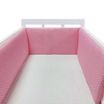 Nordic™ Baby Bed Thicken Bumper Nordic Baby Bed Thicken Bumper Baby Bubble Store Pink 