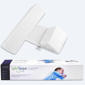Official Safer Side Sleeper™ Anti Roll Baby Pillow Original Safer Sleeper Anti Roll Baby Pillow Baby Bubble Store 