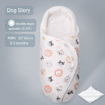 Orzbow Newborn Sleeping Bag For Baby envelopes for discharge from maternity hospital Blanket Baby Stroller Portable Sleepsack 0 Baby Bubble Store A27573-Dog China 