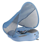 Premium Baby Swim Float Canopy UPF 50+ Premium Baby Floats Canopy Baby Bubble Store Blue Poppy 