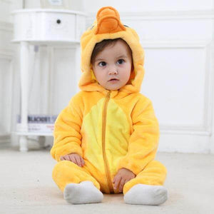 Soft Baby Animal Romper Soft Baby Animal Romper Baby Bubble Store duck 3M 