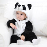 Soft Baby Animal Romper Soft Baby Animal Romper Baby Bubble Store panda 3M 