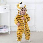 Soft Baby Animal Romper Soft Baby Animal Romper Baby Bubble Store tiger 3M 