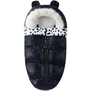 Thicken Baby Sleeping Bag 0~12month Baby Footmuff for Stroller Sleepsack -30℃Winter Baby Universal Footmuff Envelope for Newborn 0 Baby Bubble Store Leather type 6 