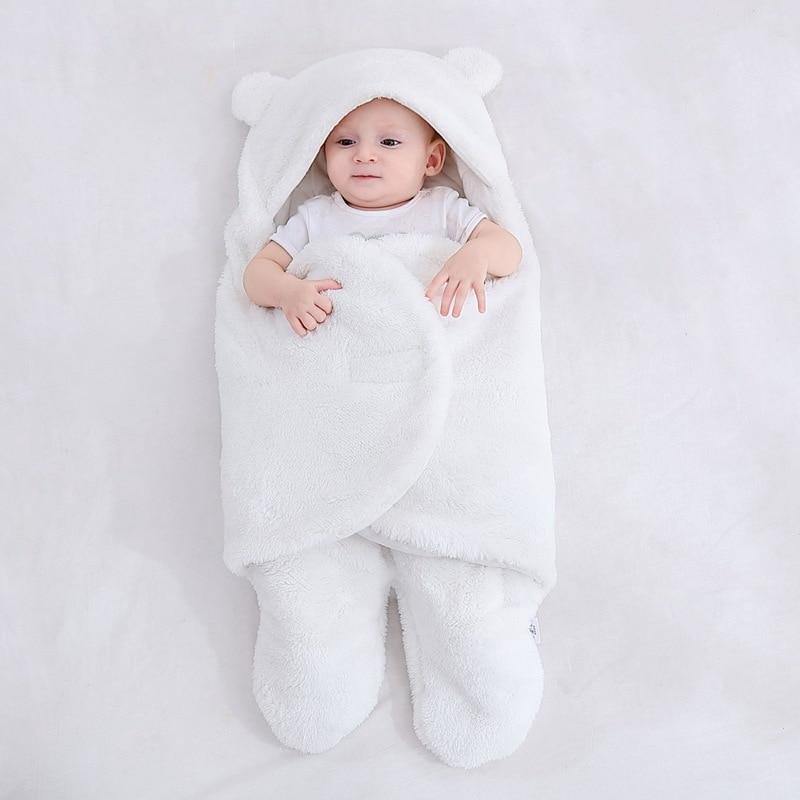 Ultra-Soft Baby Sleeping Bag Ultra-Soft Baby Sleeping Bag Baby Bubble Store White 3M 