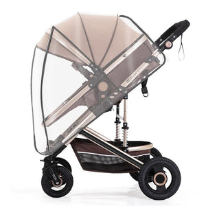 Universal Stroller Rain Cover Baby Car Weather Wind Sun Shield Transparent Breathable Trolley Umbrella Raincoat Accessories 0 Baby Bubble Store 