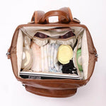 Vegan Leather Diaper Bag Backpack Vegan Leather Diaper Bag Backpack Baby Bubble Store 