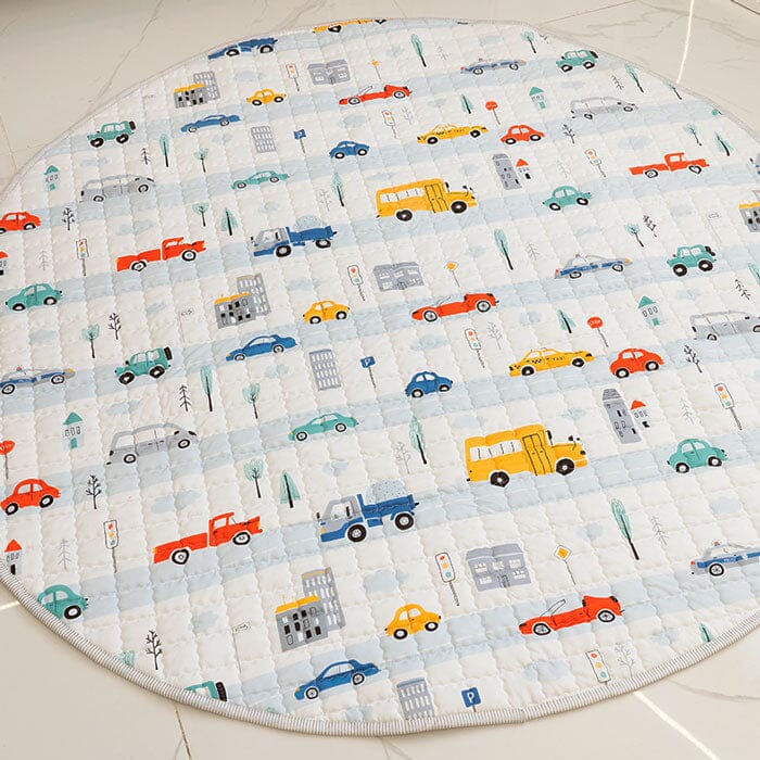 Wheels on the Road Baby Play Mat Wheels on the Road Baby Play Mat Baby Bubble Store 