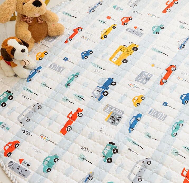 Wheels on the Road Baby Play Mat Wheels on the Road Baby Play Mat Baby Bubble Store 