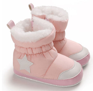 Winter Warm Baby Boots Winter Warm Baby Boots Baby Bubble Store Pink 7-12 Months 