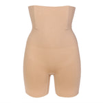 Woman's High-Waisted Shapewear Power Shorts Woman's High-Waisted Shapewear Power Shorts Baby Bubble Store Beige S 